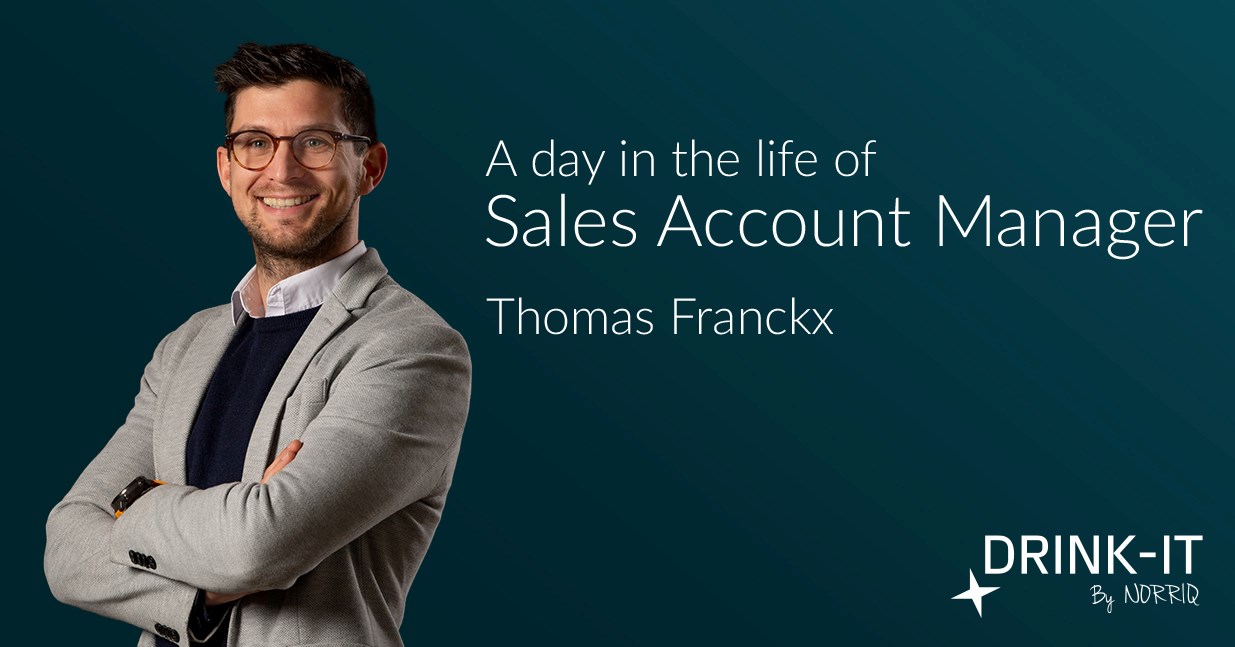 Thomas Franckx as a Sales Account Manager